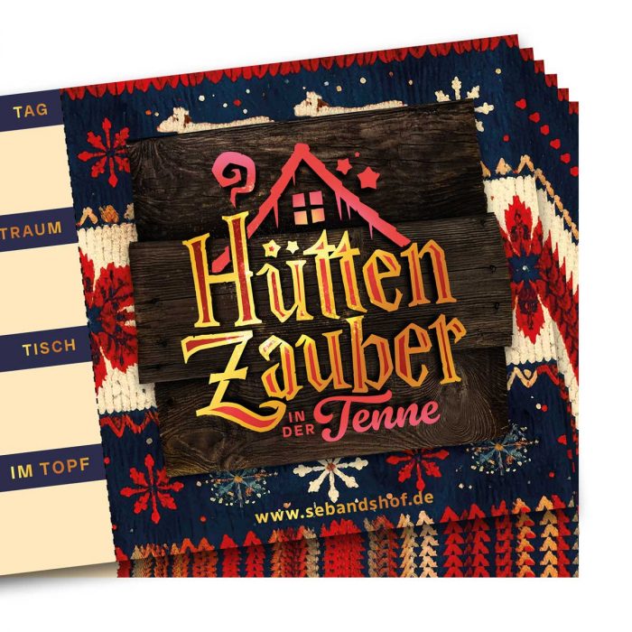 6 Hüttenzauber-Tickets: So. 30.11.2025, 14:00 - 16:30 Uhr